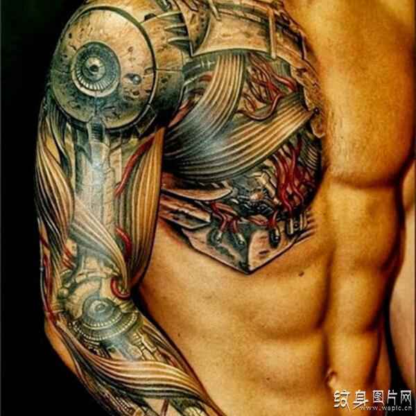 男生花臂纹身图案欣赏 最受欢迎的风格推荐