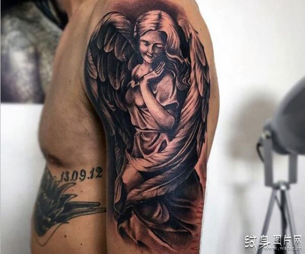天使纹身图案与含义 上帝与信徒之间的桥梁