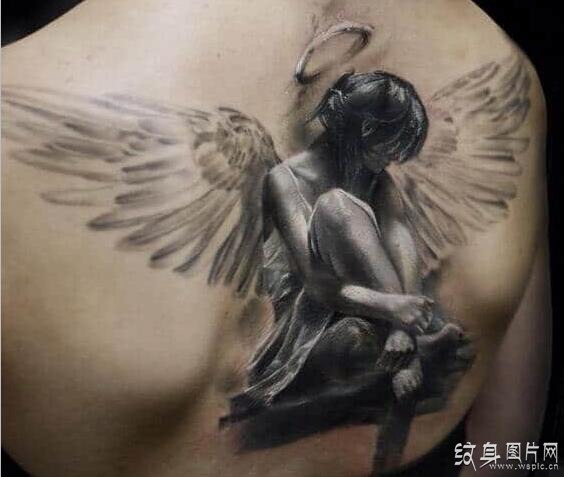 天使纹身图案与含义 上帝与信徒之间的桥梁