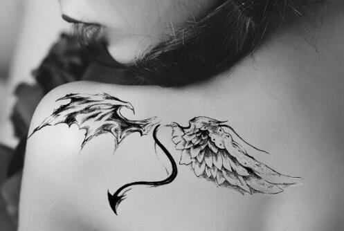 天使纹身图案代表什么