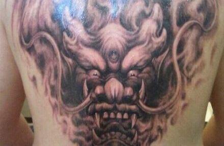 中国四大瑞兽之一，麒麟纹身图案大全