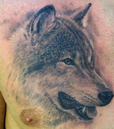狼纹身图案