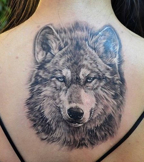狼纹身图案