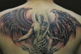 天使纹身图案大全，世人和神之间的伟大使者