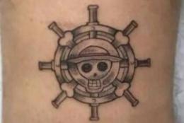 海贼王纹身图案欣赏，将童年的记忆留在身上