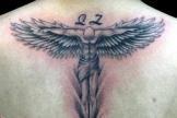 守护天使纹身图案，盘点欧美明星的守护天使纹身