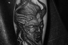 撒旦纹身图案欣赏 史上最著名的恶魔纹身设计