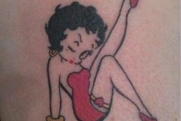 卡通贝蒂纹身图案欣赏 风情万种的百变女郎