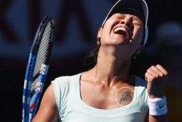 李娜的纹身，用纹身见证爱情的网球女汉子