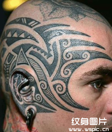 头部纹身