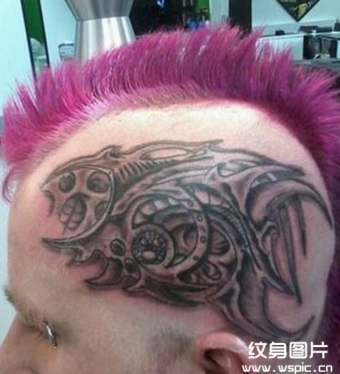 头部纹身