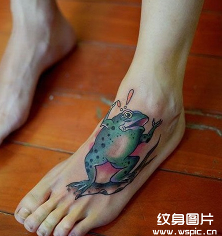 男士脚部纹身图案大全