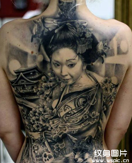 纹身人物图案