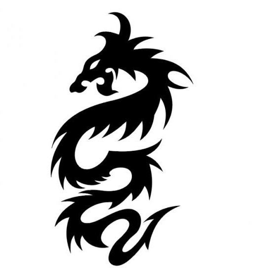 龙图腾纹身图案