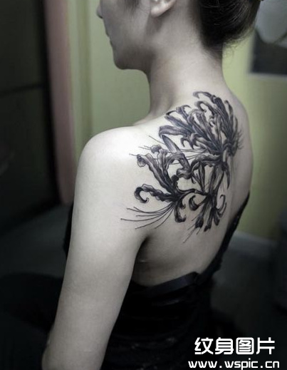 彼岸花纹身