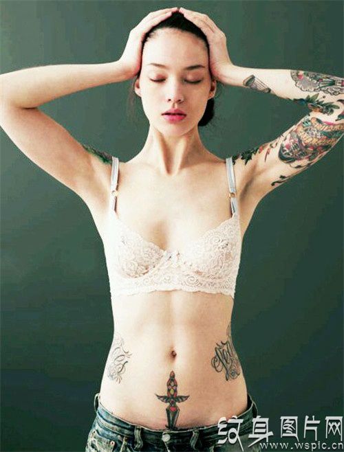 女生纹身图案大全，解读欧美最新潮流纹身