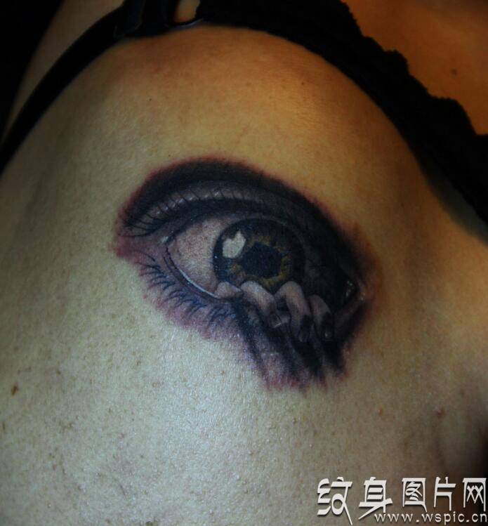 眼睛纹身图案大全，欣赏八张不同风格的眼睛图案