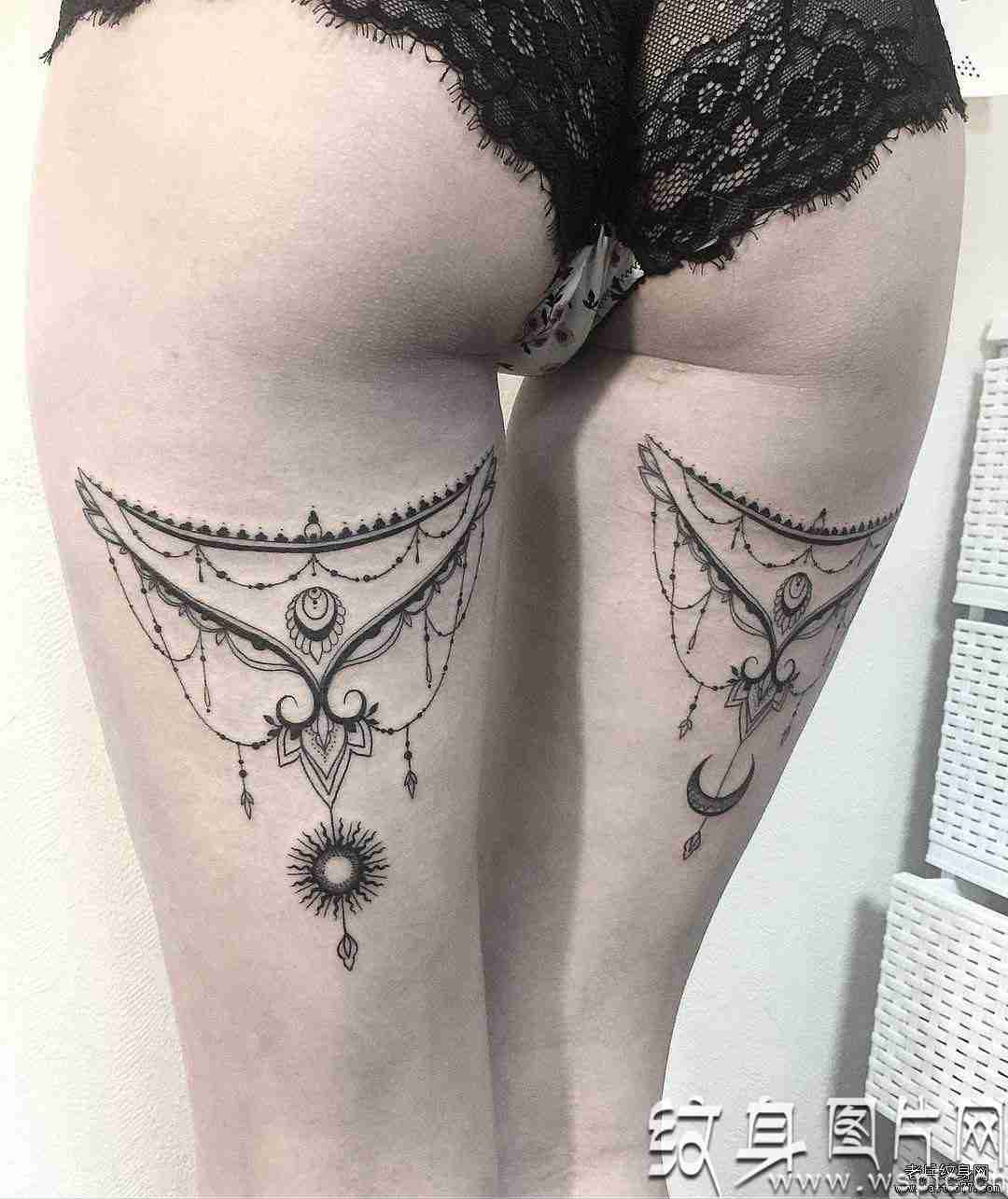 纹身美女图片精彩放送，一大波福利来袭