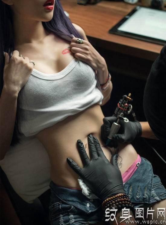 纹身美女图片精彩放送，一大波福利来袭
