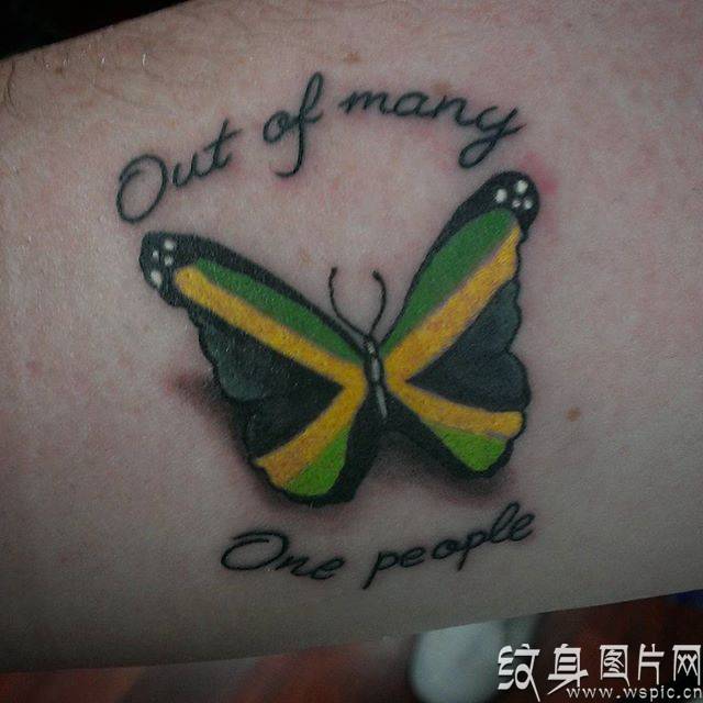 蝴蝶纹身欣赏，你必须看到的20个美丽蝴蝶设计