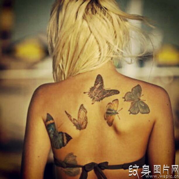 蝴蝶纹身欣赏，你必须看到的20个美丽蝴蝶设计