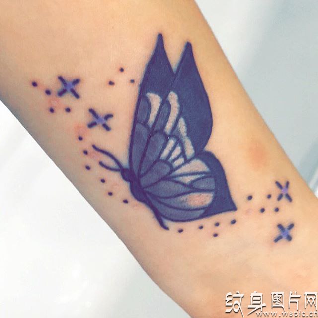 蝴蝶纹身欣赏，你必须看到的20个美丽蝴蝶设计