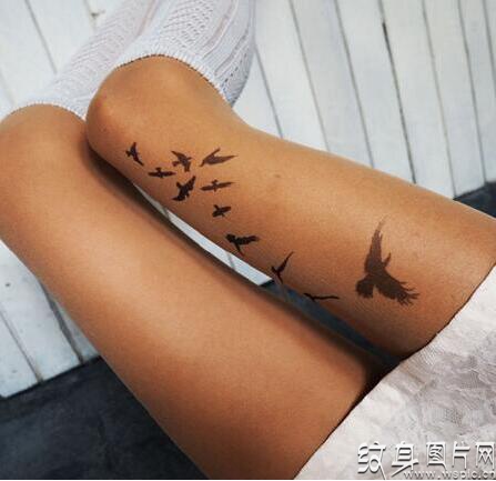 纹身丝袜是什么，爱美女生的新选择