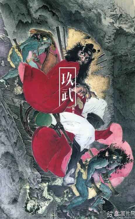 鬼画符纹身图案欣赏，传统东方文化纹身