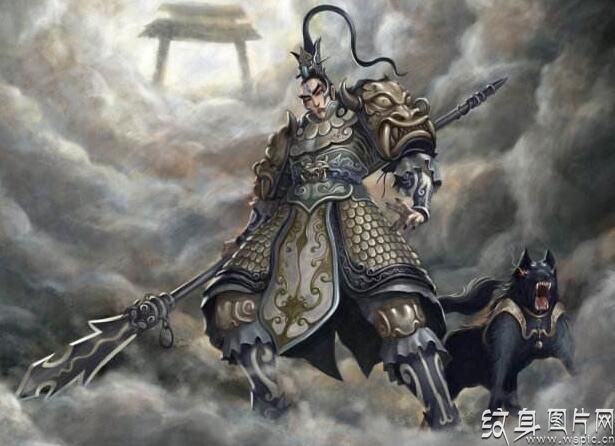 二郎神纹身图案，显圣真君的前世与今生