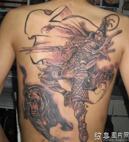 二郎神纹身图案，显圣真君的前世与今生