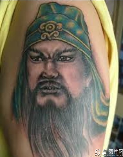经典的关公纹身，是正义还是怨灵的化身