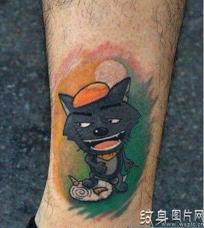 精美卡通纹身，跳跃在皮肤上的可爱小精灵