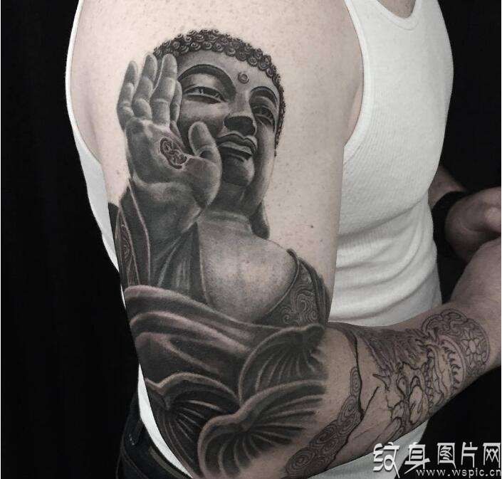 古代建筑纹身图案，文明古国的典型标志