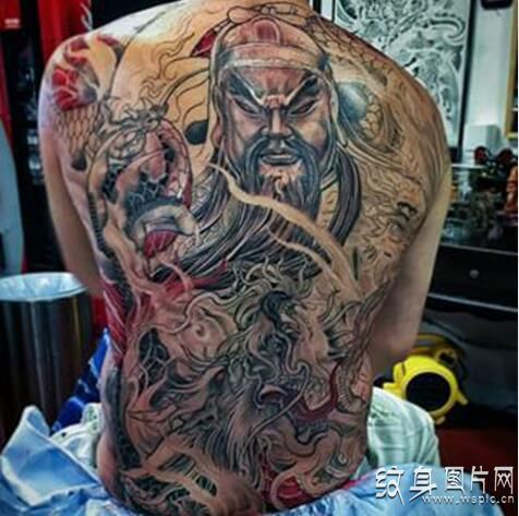 关公纹身图案欣赏，纹身界永恒的经典