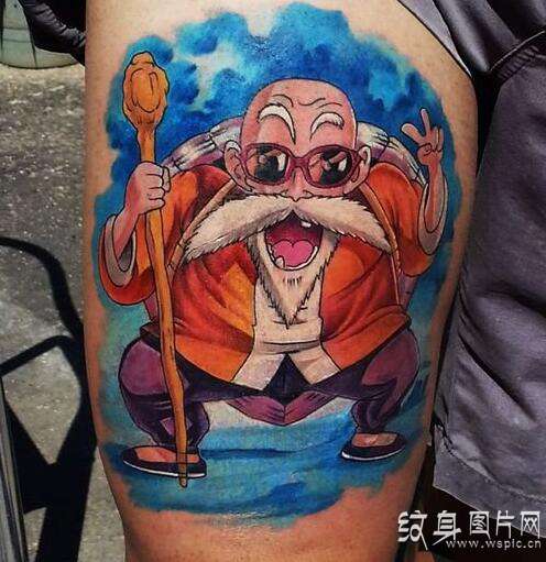 卡通纹身图案欣赏，来自童话故事的小天使