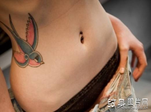 彩色纹身图案，给生活增添灿烂色彩