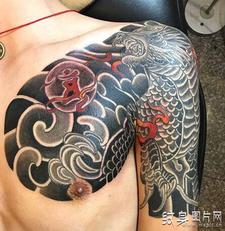中国四大瑞兽之一，麒麟纹身图案大全
