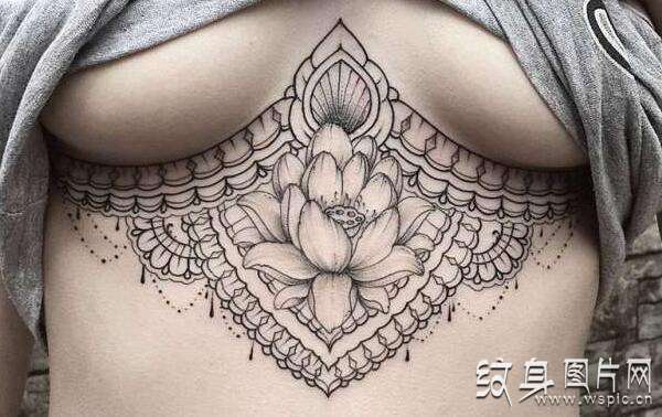 女性胸部纹身，是性感更是一种心灵救赎