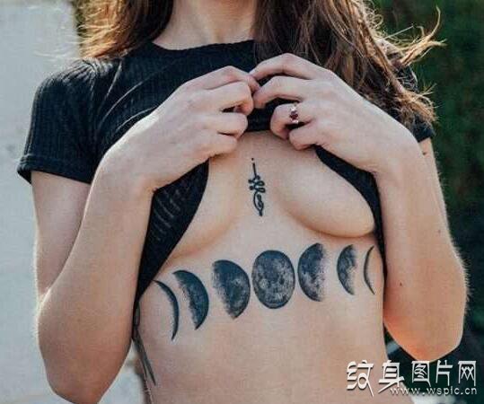 女性胸部纹身，是性感更是一种心灵救赎