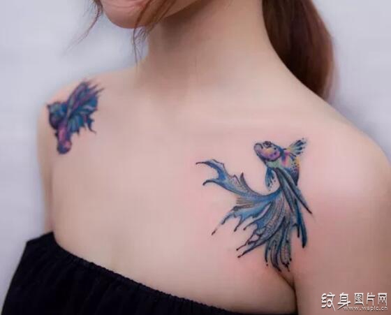 鱼纹身图案大全，那些令人惊艳的绝妙艺术设计
