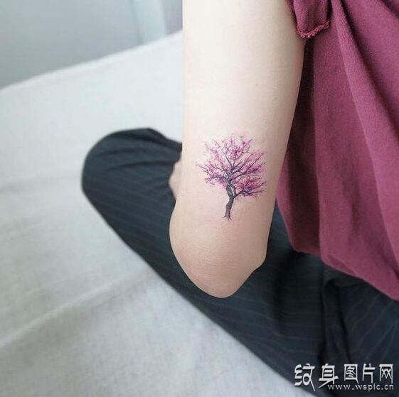 小清新彩色纹身图案欣赏，纹身界的新潮流