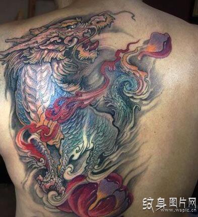 远古神话之麒麟传说，麒麟纹身图案欣赏