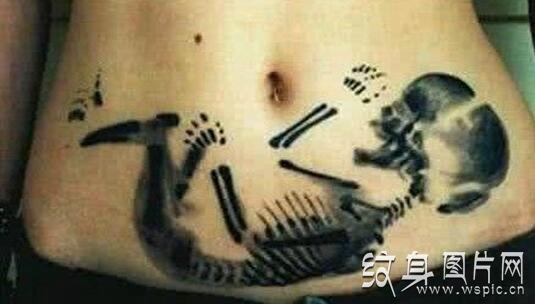 与众不同是我的天性，个性纹身图案欣赏