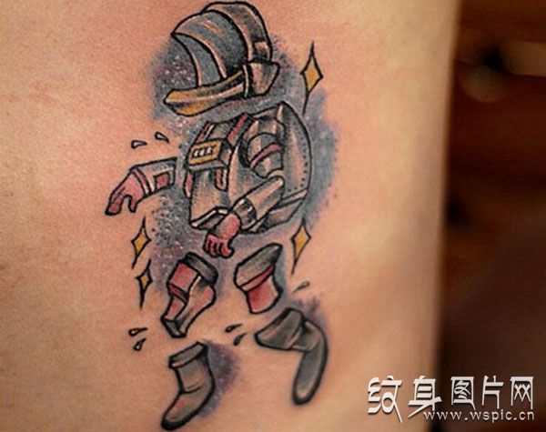 与众不同是我的天性，个性纹身图案欣赏
