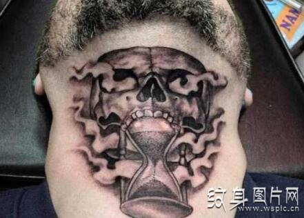 脖子纹身图案欣赏，高调又酷炫的个性纹身部位