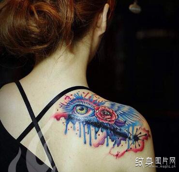 肩膀纹身图案欣赏，自我魅力的完美展现