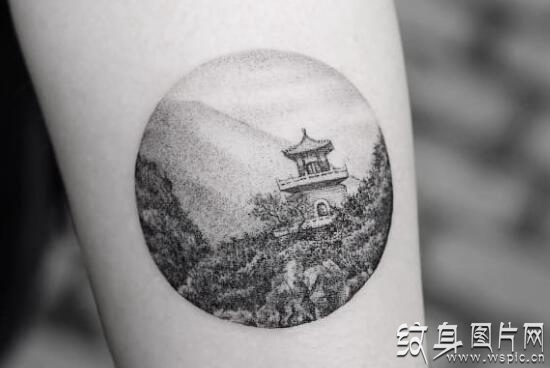 纹身界最永恒的经典，黑白纹身图案欣赏