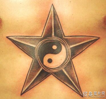 五角星纹身图案及含义，源远流长的神秘符号