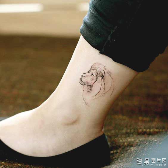 个性狮子座纹身图案，最具代表性的星座纹身