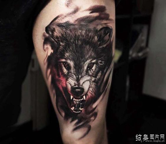 大腿纹身图案，个性男人的最佳选择